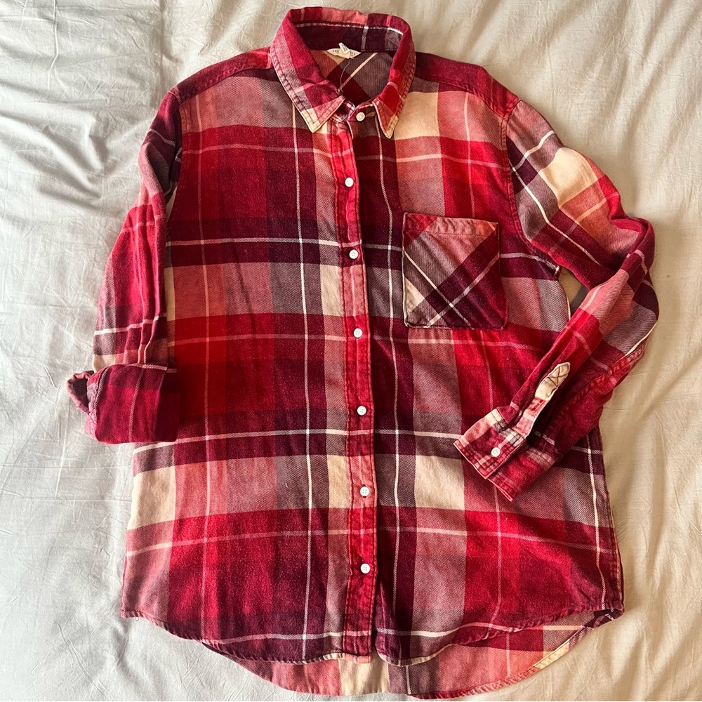 Plaid button up